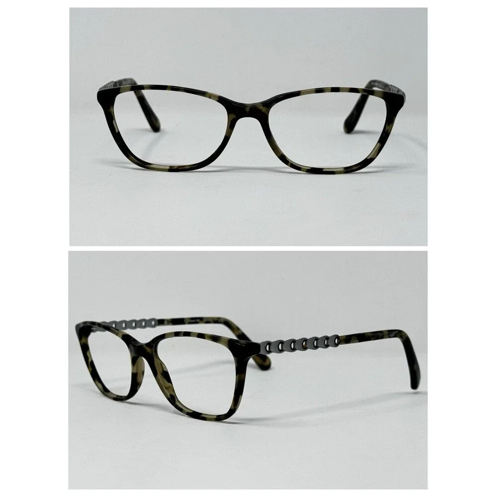 Coach HC6121 5518 Grey Green Tortoise Eyeglass Frames 53-17-140